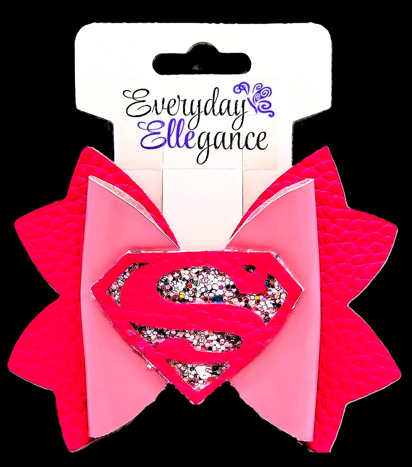 Confetti Superman Bow