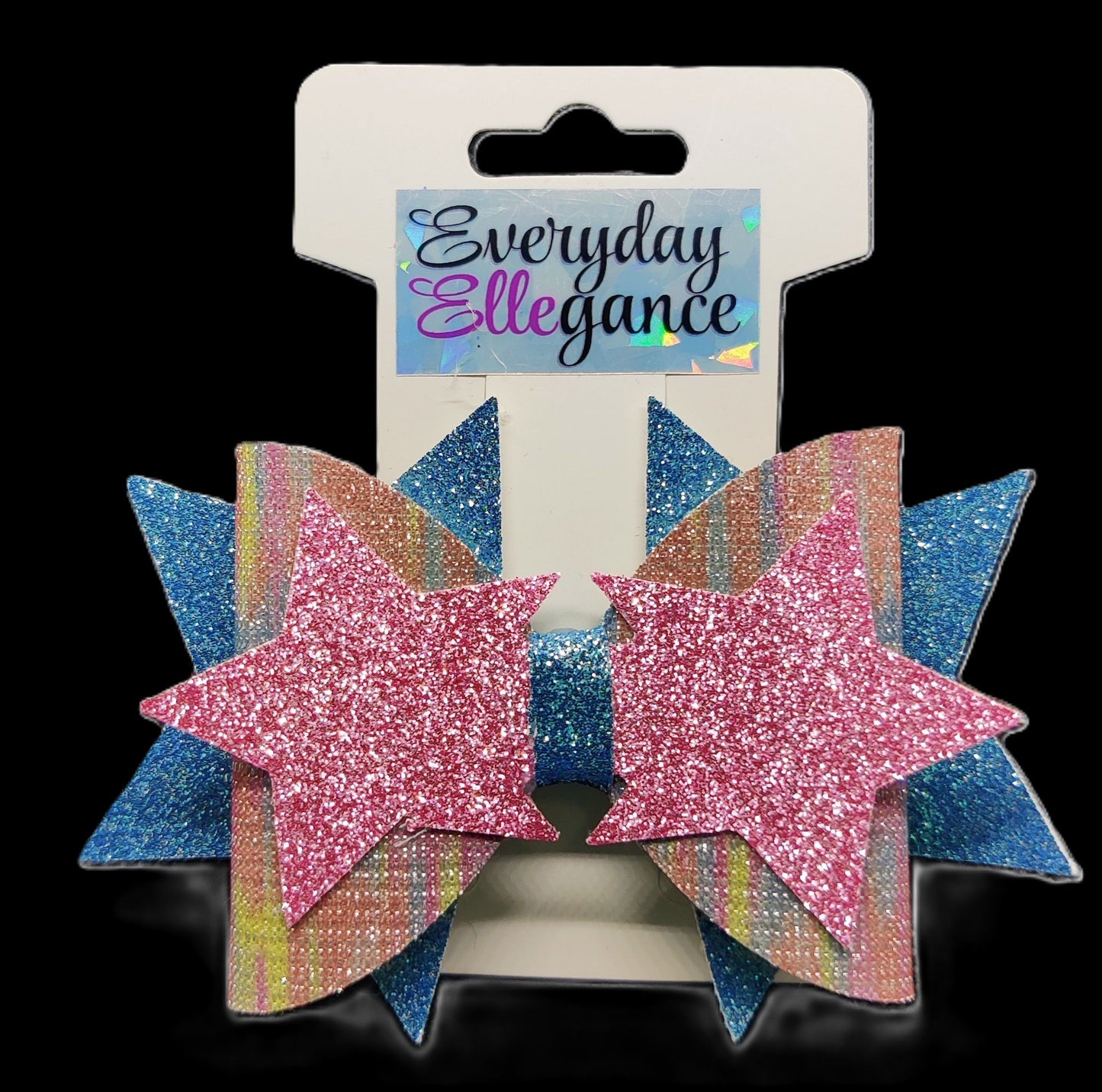 Glitter Star Hairbow