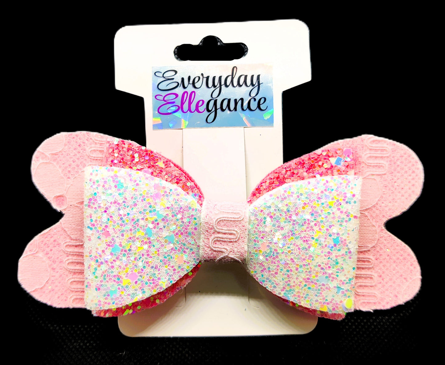 3-Layer Glitter Hairbow