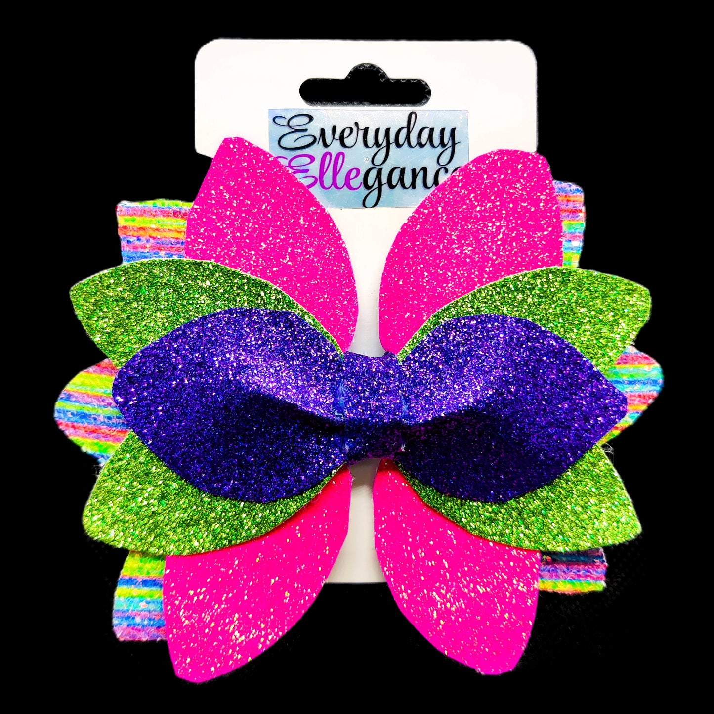Bloomin Glitter Hairbow