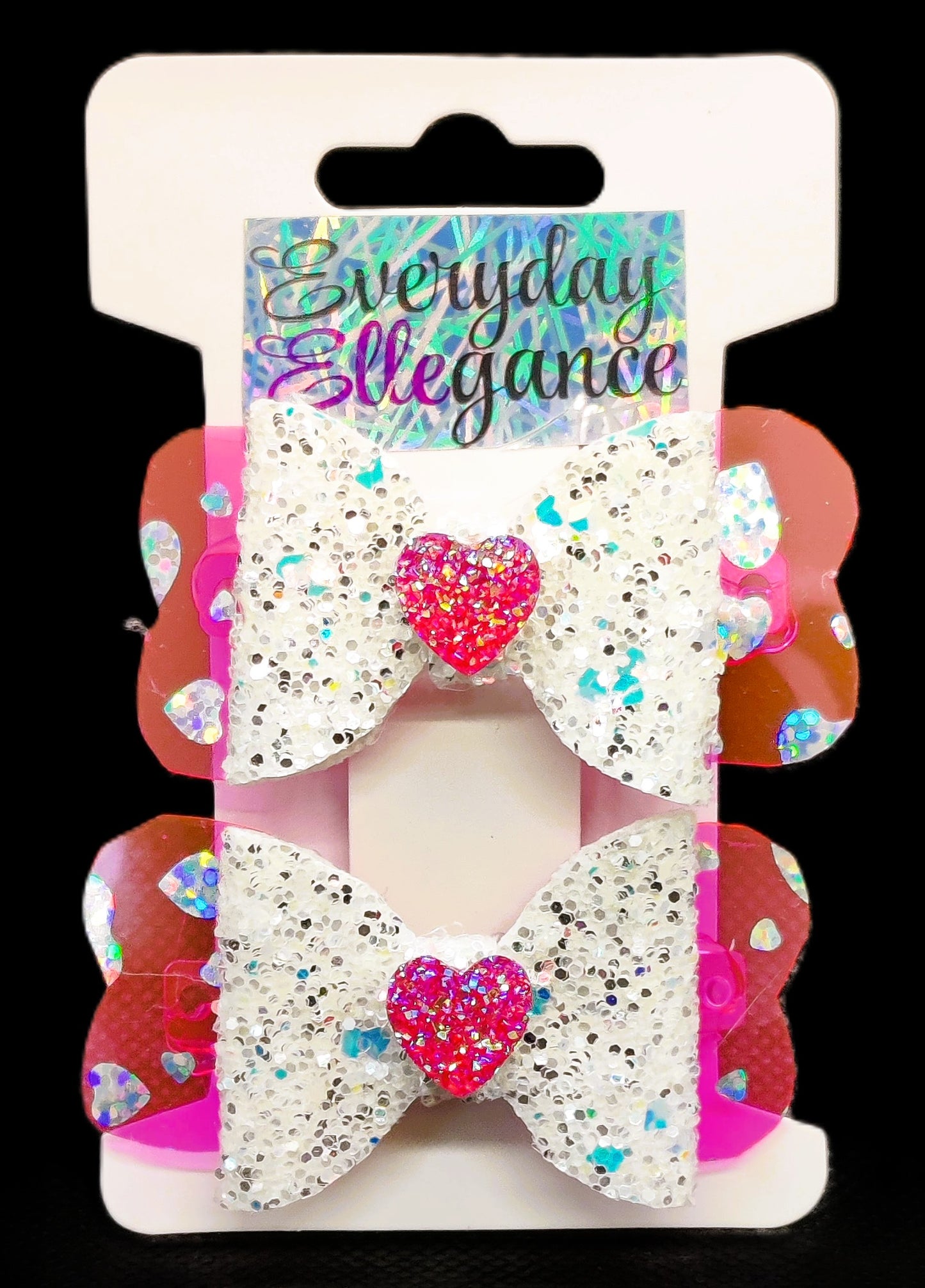 Holographic Hearts and Chunky Glitter Set