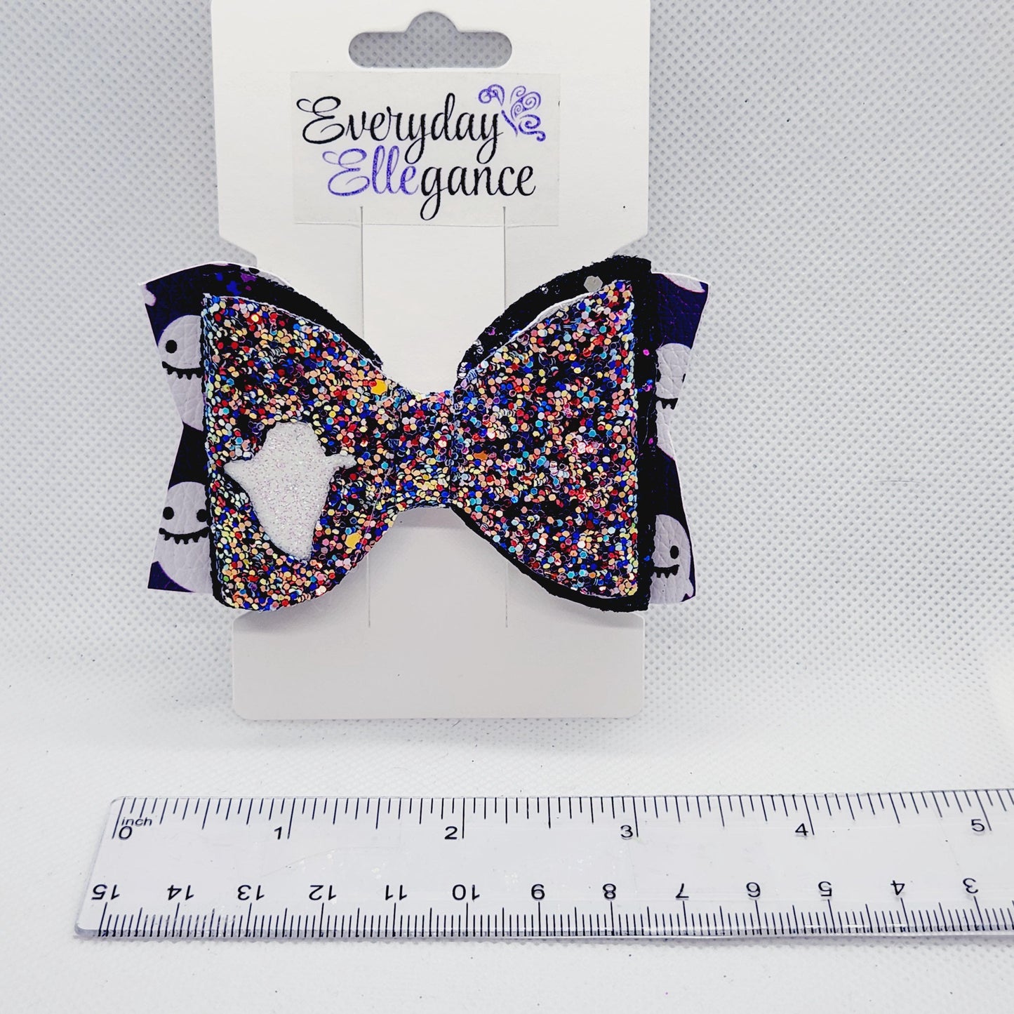 Glitter Peek-a-BOO Cut-Out Bow 2