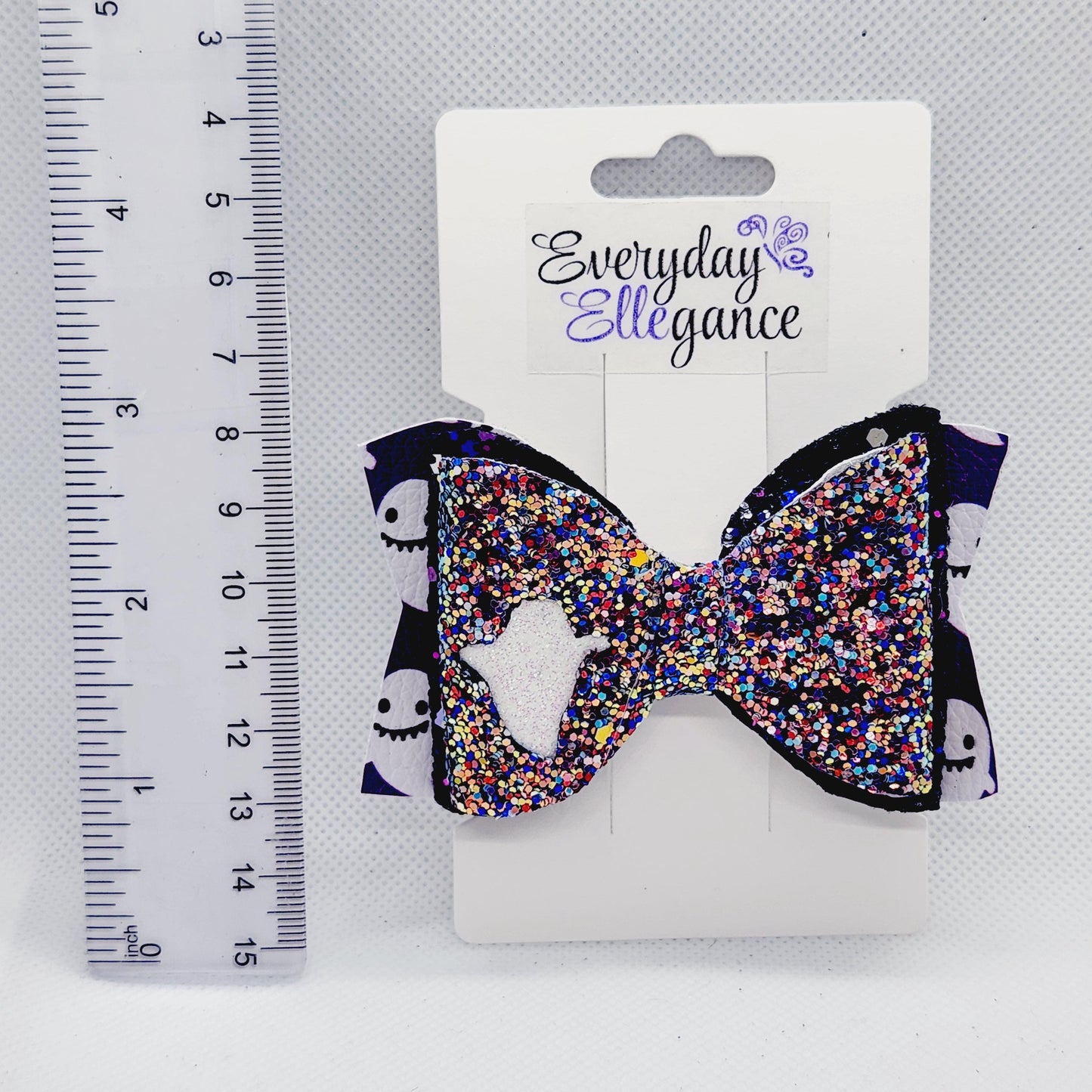 Glitter Peek-a-BOO Cut-Out Bow 2