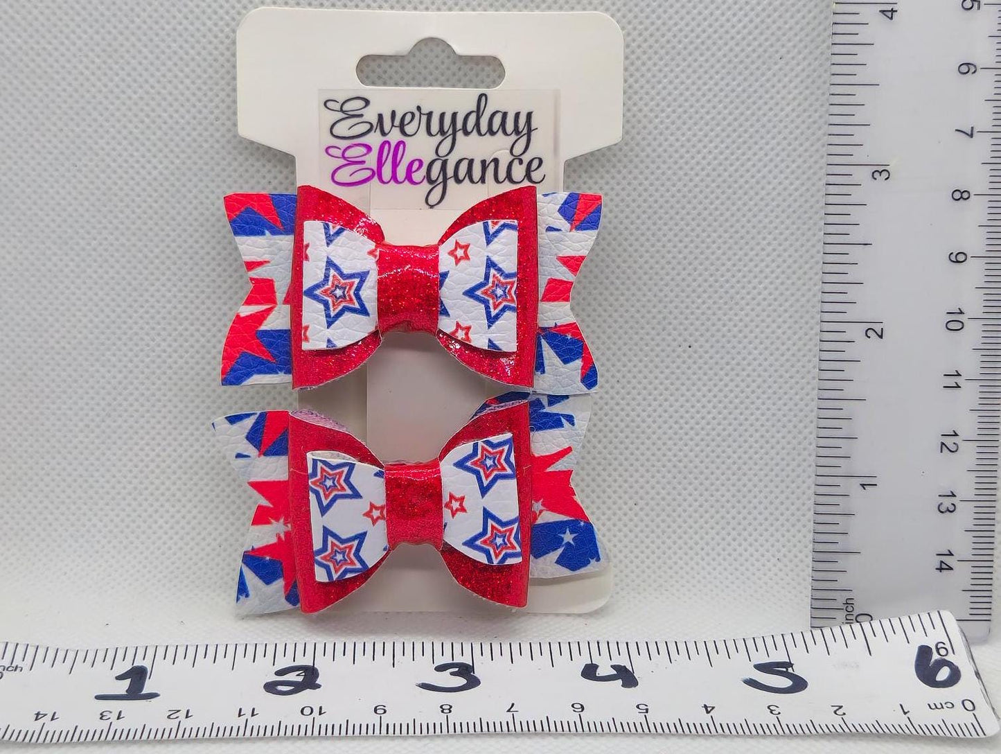 Glitter Star Bow Set