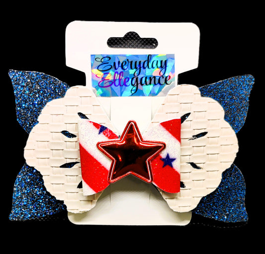 Glitter Mermaid Fins and Shells with Metallic Star Accent