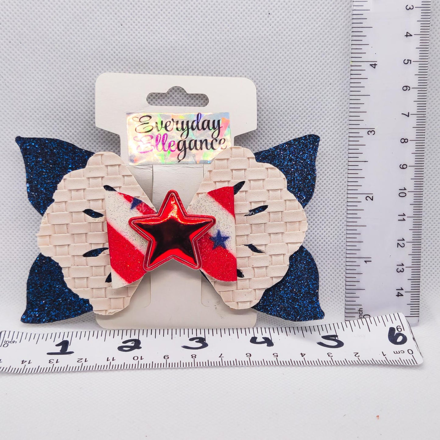 Glitter Mermaid Fins and Shells with Metallic Star Accent